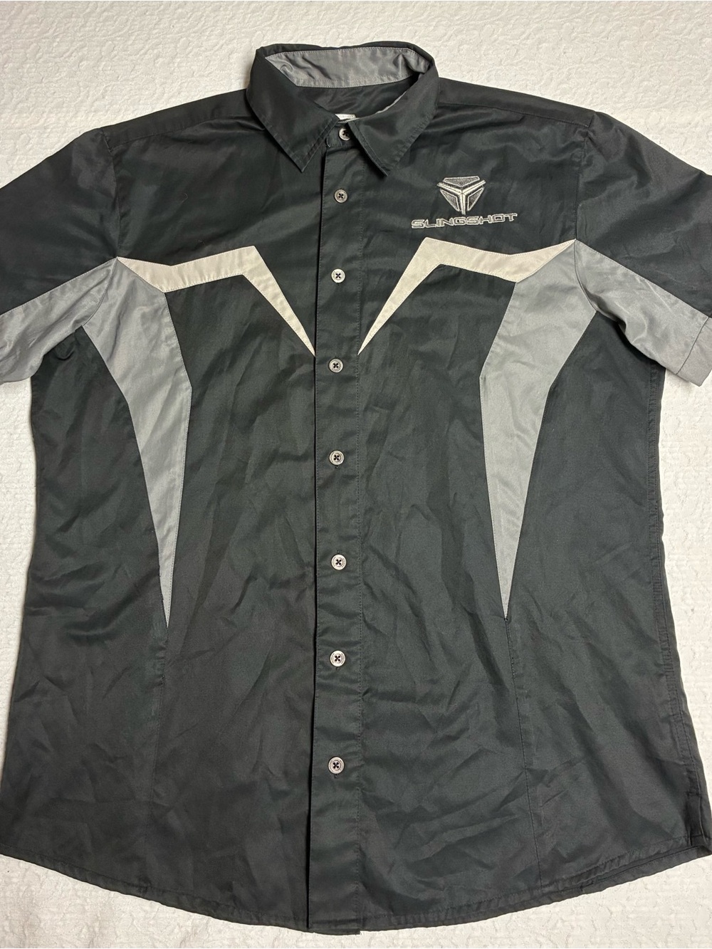 Slingshot Collared Button Down Shirt Men’s Polaris Size Medium